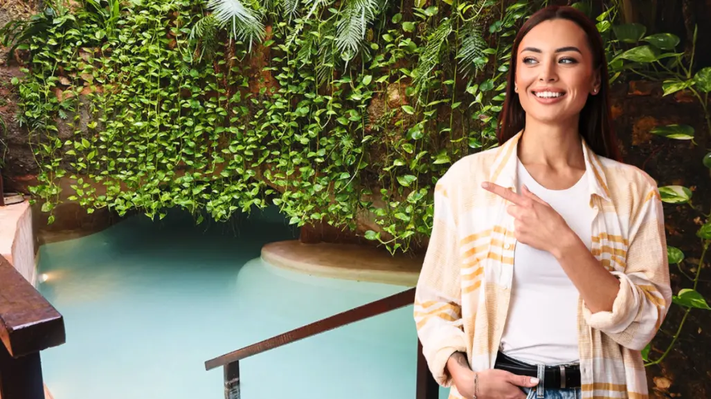 El hotel más bonito de Valladolid con una alberca escondida bajo tierra