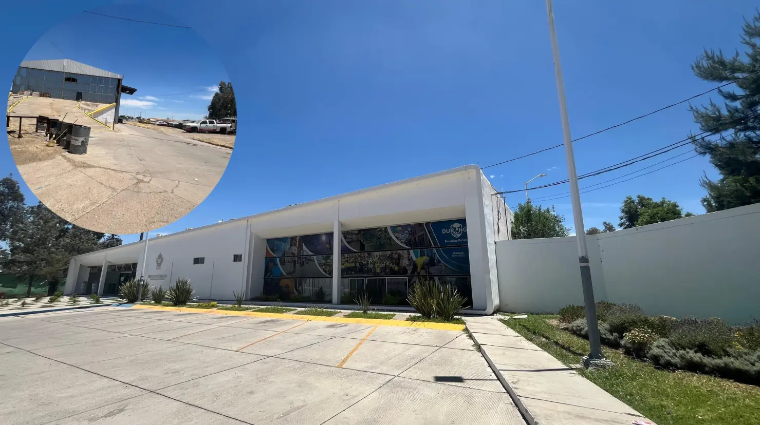 Fotos: Jesús Carrillo | El viejo basurero de Durango actualmente alberga la sede de una dependencia municipal.