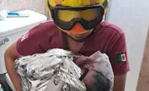 Brigadistas atienden parto de emergencia y madre e hijo están fuera de peligro