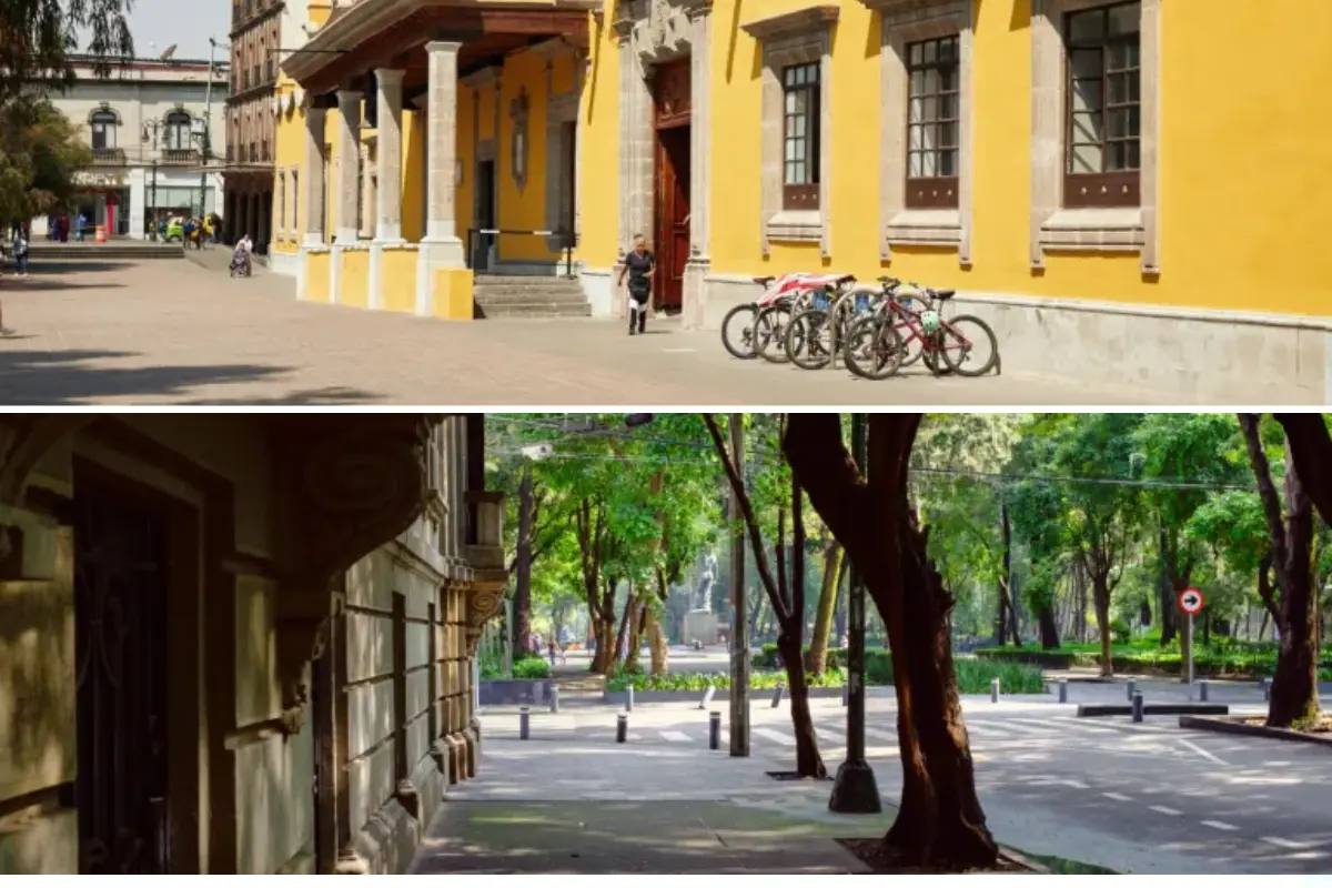Calles de la Roma y Coyoacán. Foto: Food & Pleasure