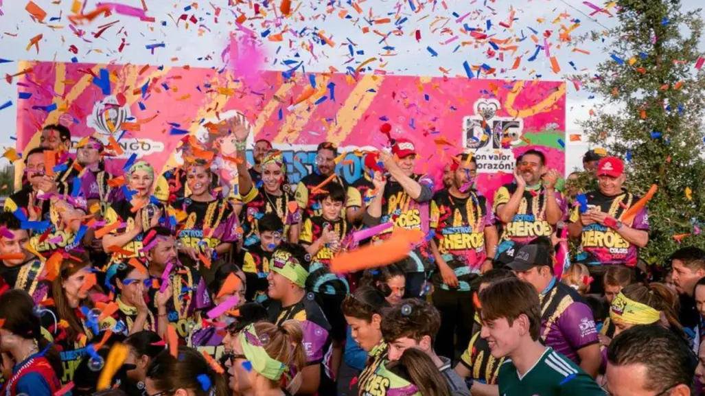 FOTOS | Colores y diversión en la carrera Día del Niño Nuestros Héroes en la ciudad de Durango