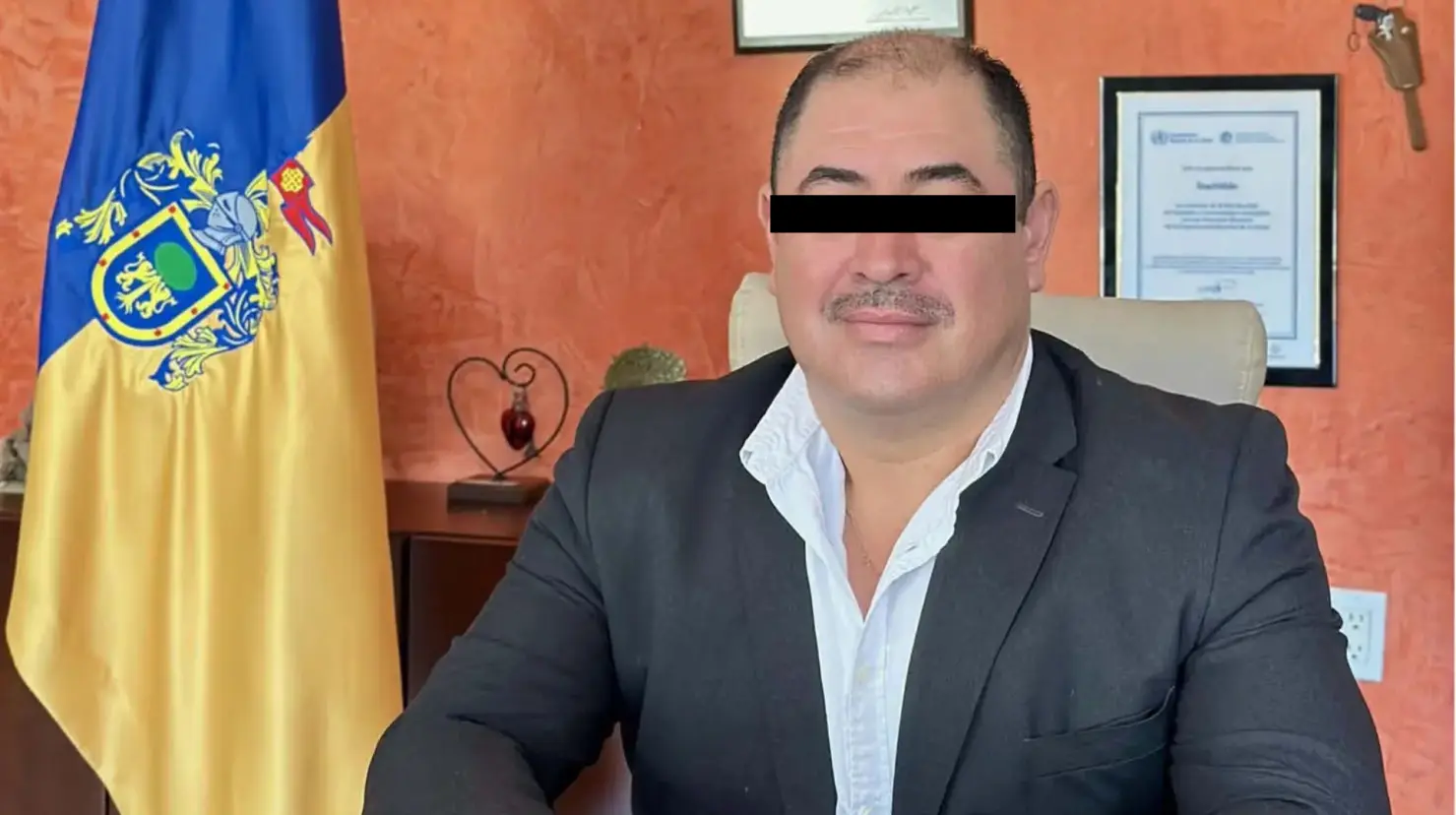 Detienen a José Murguía, alcalde de Teuchitlán, por presunta relación con el CJNG. Foto: Redes Sociales