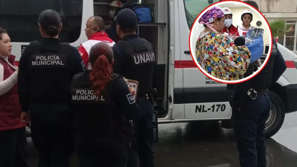 Hallan a bebé en baño de empresa de carnes en Escobedo
