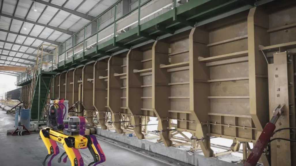 Conoce a Teo, el robot que ayuda en la supervisión de la obra de la L6 del Metro en Monterrey
