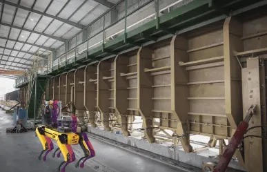 Conoce a Teo, el robot que ayuda en la supervisión de la obra de la L6 del Metro en Monterrey