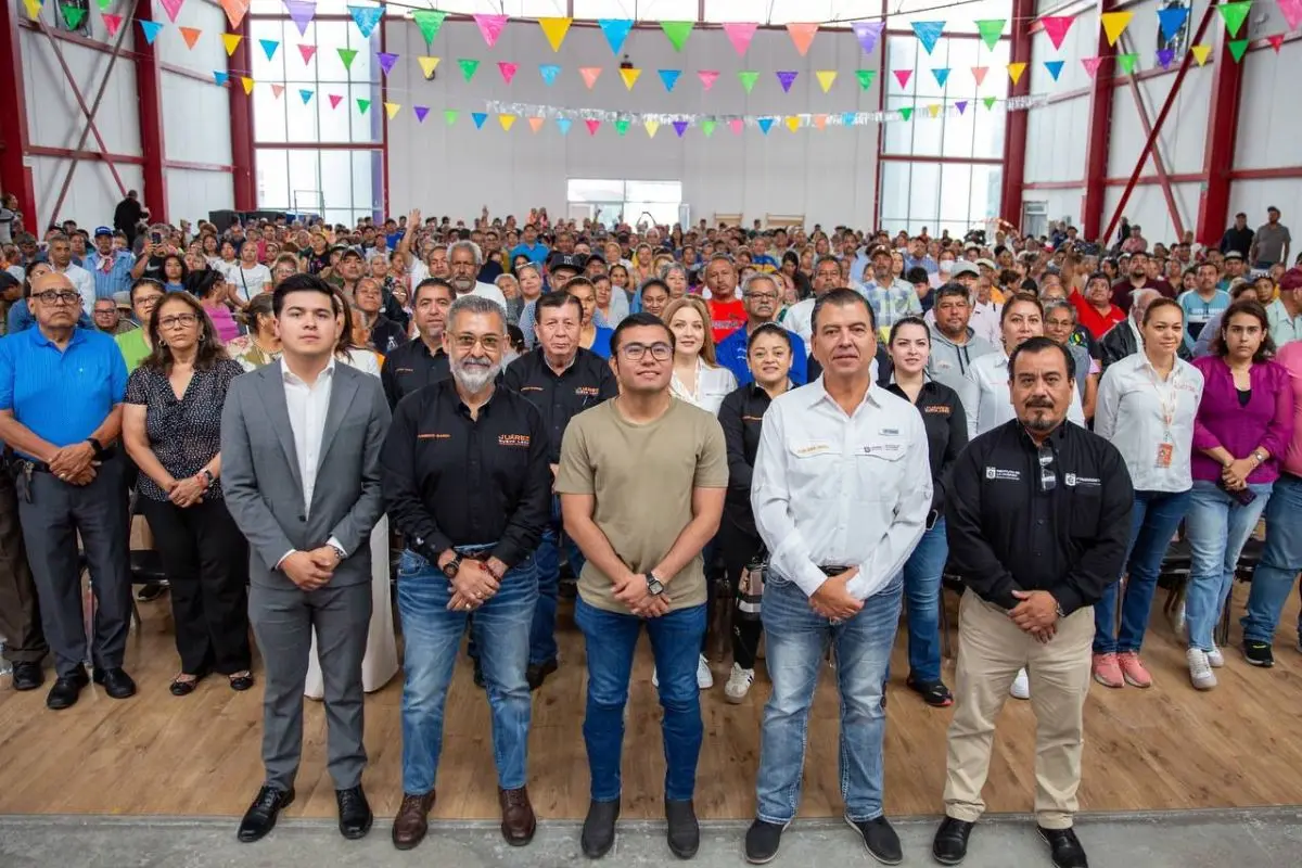 Este esfuerzo conjunto entre autoridades municipales, estatales y la Asociación de Colonos Monte Kristal A.C. Foto: Gobierno de Juárez