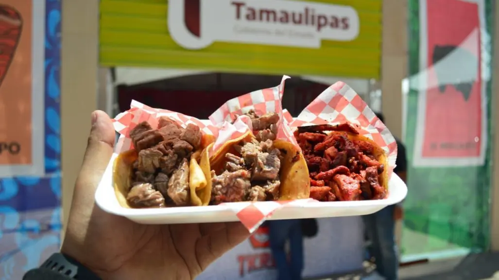 Estos tacos de Tamaulipas destacaron en el Festival "El Gran Taco de México