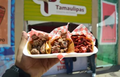 Estos tacos de Tamaulipas destacaron en el Festival "El Gran Taco de México