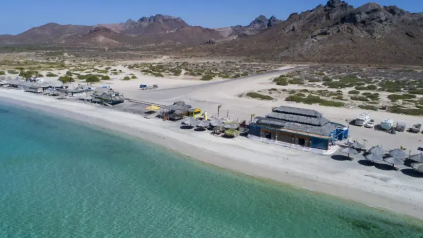 Una de las playas más amplias y tranquilas de La Paz. Foto: Go La Paz