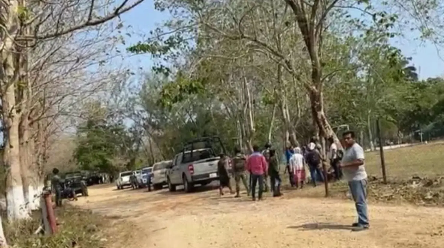 Enfrentamiento en Texistepec, Veracruz, deja seis lesionados. Foto: X (@PeriodicoZocalo)