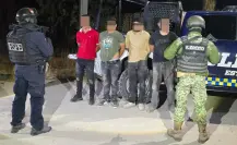 Hallazgo de fosa en Guanajuato deja cuatro presuntos integrantes del CJNG detenidos