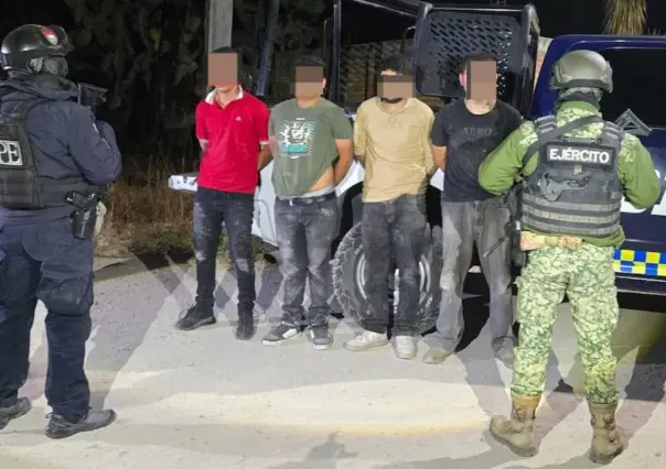 Hallazgo de fosa en Guanajuato deja cuatro presuntos integrantes del CJNG detenidos
