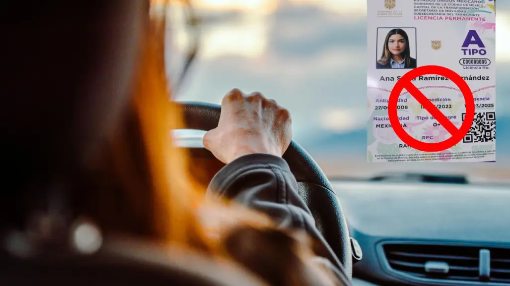 ¡Cuida la licencia! Por esto podrían cancelar tu licencia permanente en CDMX