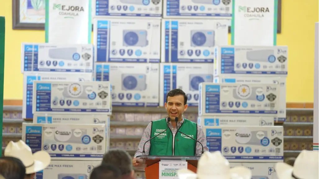 Minisplits a bajo costo en Coahuila arrancará en la Región Norte
