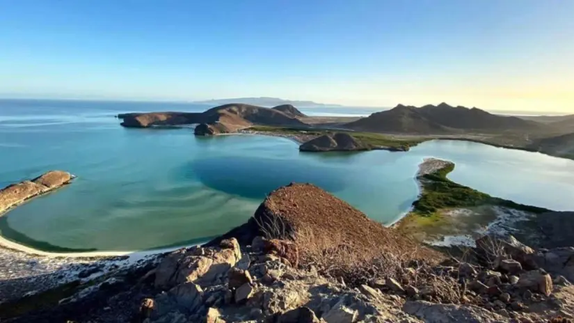 Es el punto perfecto para admirar la icónica playa Balandra desde lo alto. Foto: Turismo La Paz