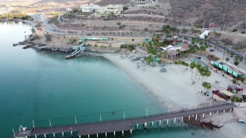 Este sitio cuenta con una excelente vista del mar y la carretera escénica. Foto: Turismo La Paz