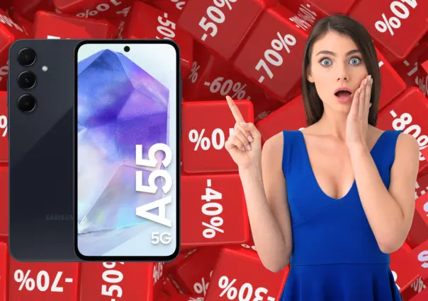 Venta Nocturna Liverpool: Samsung Galaxy A55 tiene el 15% de descuento