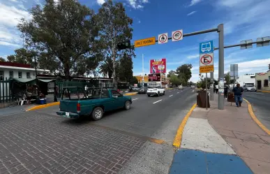 El crucero de Durango que es antipeatones