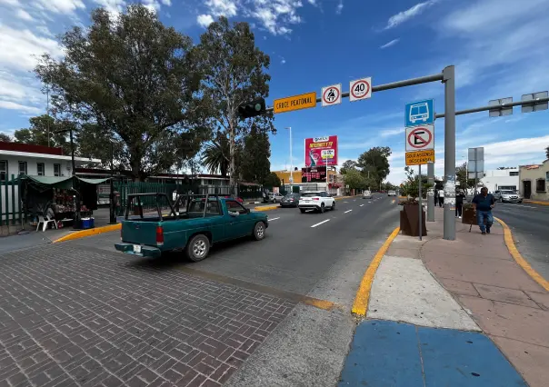 El crucero de Durango que es antipeatones