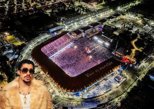 ¿Piensas asistir al concierto de Bad Bunny? Estos son los mejores lugares en el Estadio GNP Seguros