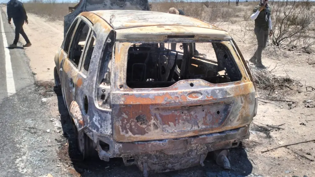 Ceci Flores denuncia hallazgo de restos humanos en camioneta calcinada