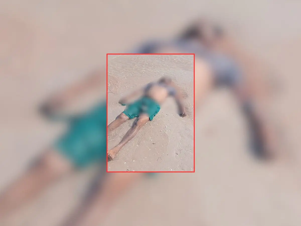 Un cuerpo sin vida fue hallado el domingo por la mañana en una zona de playa del puerto de Sisal y por ahora se desconoce la identidad del ahora occiso.- Fuente Punto Rojo Yucatán