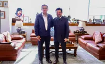 Se reúne Américo Villarreal con Zoé Robledo para fortalecer trabajo del IMSS bienestar