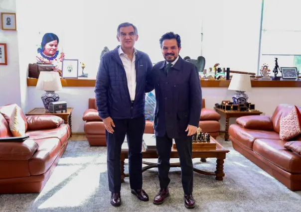 Se reúne Américo Villarreal con Zoé Robledo para fortalecer trabajo del IMSS bienestar