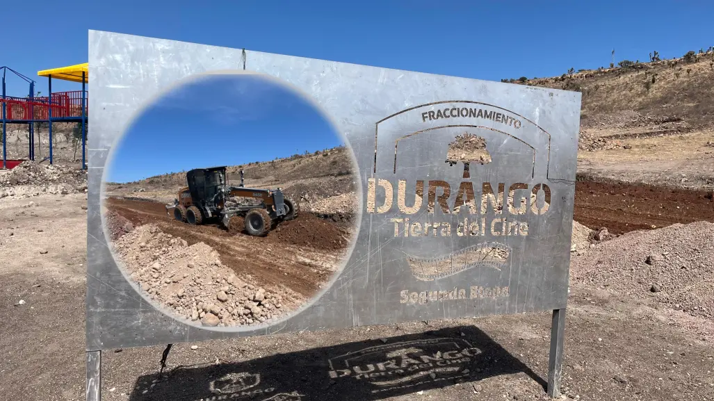 Así va el equipamiento de Tierra del Cine, el nuevo fraccionamiento que se construye en Durango