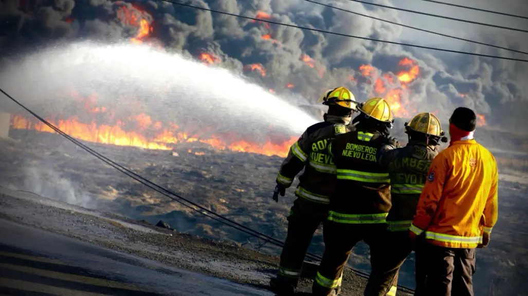 Héroes del fuego en Nuevo León honran el Día del Combatiente Forestal