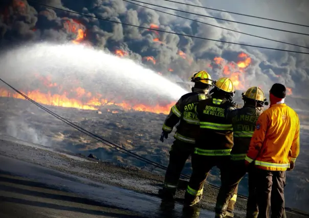 Héroes del fuego en Nuevo León honran el Día del Combatiente Forestal