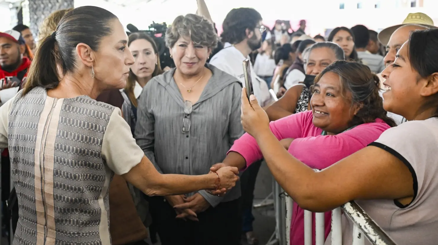 Una mayoría de los ciudadanos respalda el desempeño de la presidenta Claudia Sheinbaum. Imagen: Gobierno de México.