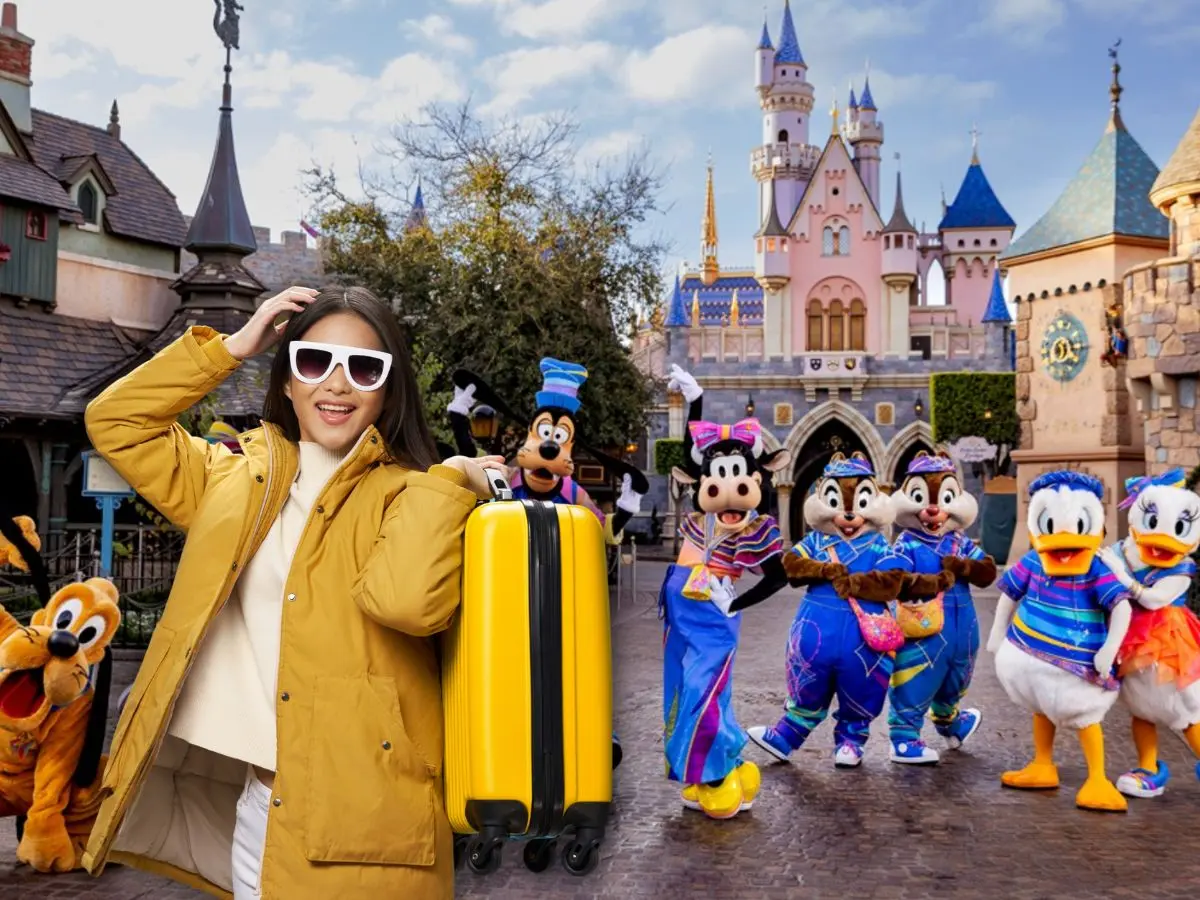 Viajar de Mérida a Disneyland puede resultar una grata experiencia siguiendo alguno consejos como precios y lugares imperdibles para visitar.- Fuente Instagram Disneyland y Canva