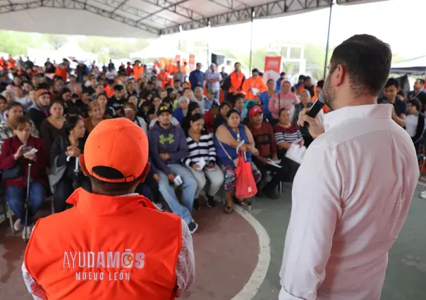 Participación Cuidadana llegan con productos de "Hecho en Nuevo León" a colonia CROC en Monterrey