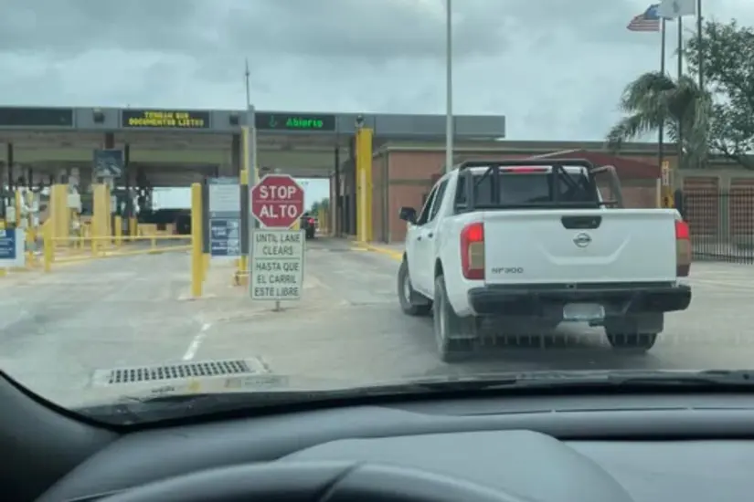 No se registran filas en el puente Nuevo Progreso | Foto: FB