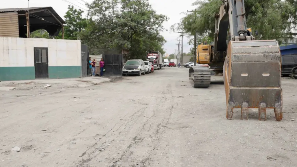 San Nicolás rehabilita corredor industrial para mejorar vialidades