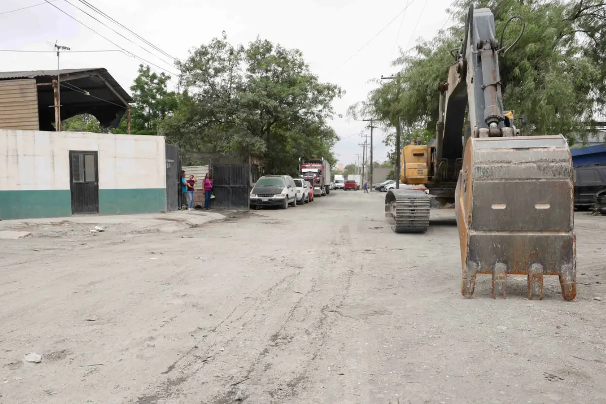 El gobierno de San Nicolás inició con la rehabilitación de 400 metros del corredor industrial/Foto: Gobierno de San Nicolás