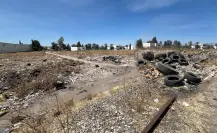¿Cómo lucen actualmente las vías del tren cercanas al Centro de Salud No.1 de Durango?