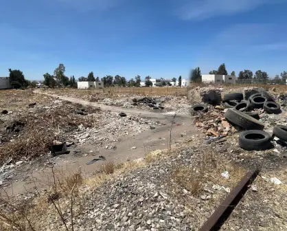 ¿Cómo lucen actualmente las vías del tren cercanas al Centro de Salud No.1 de Durango?