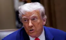 Trump critica a Claudia Sheinbaum por no aceptar ayuda militar para combatir el narco en México