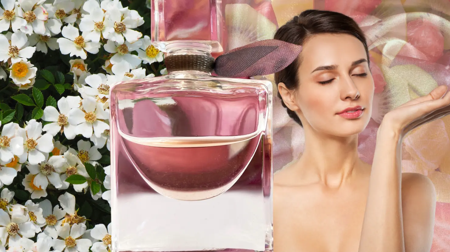 3 perfumes frutales con almizcle limpio que huelen a frescura y dulzura al mismo tiempo. Foto: Canva.