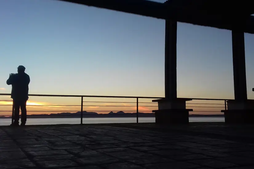 Amanecer en Loreto. Foto: Modesto Peralta Delgado.