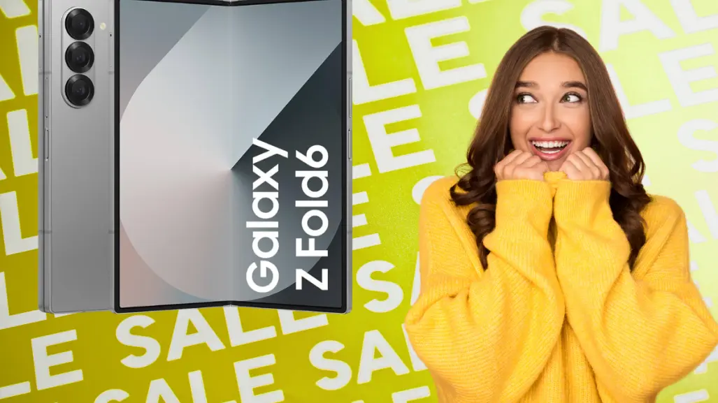 Amazon tiene este Samsung Z Fold6 con 18 mil pesos de descuento