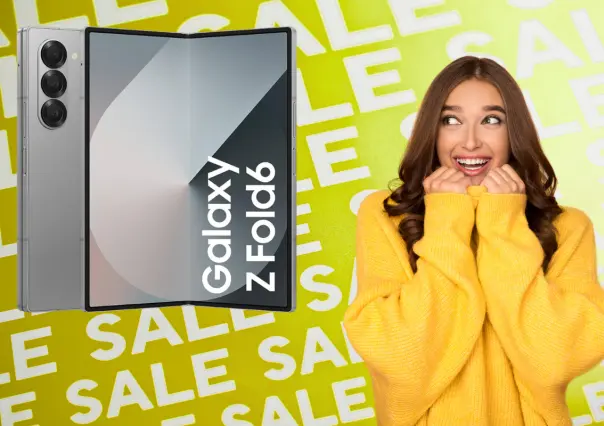 Amazon tiene este Samsung Z Fold6 con 18 mil pesos de descuento