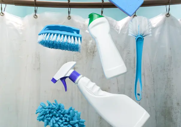Dile adiós al moho de la cortina de baño con este eficaz truco de limpieza