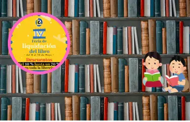 Los libros que puedes encontrar en la feria de liquidación de esta famosa librería de Durango