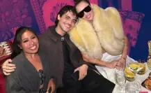 HUMBE, Yalitza Aparicio and Miley Cyrus together at the After Party de la Met Gala 2025