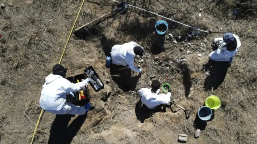 Localizan presunto campo de exterminio en Reynosa con restos humanos calcinados