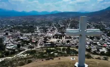 Tamaulipas tiene la cruz más grande de México, ¿cuánto mide?