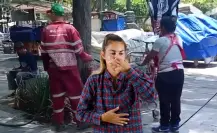 ¿Alta cocina callejera en CDMX? Captan a vendedora de elotes usando agua tratada de riego